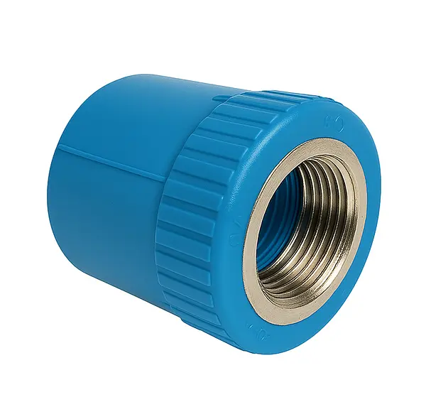 Hembra Polipropileno Inserto Metálico Reducida - Resistente