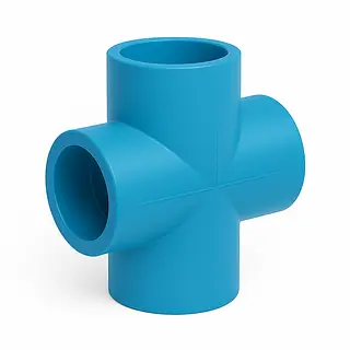Cruceta Polipropileno Fusión - Tuberías Y Conexiones