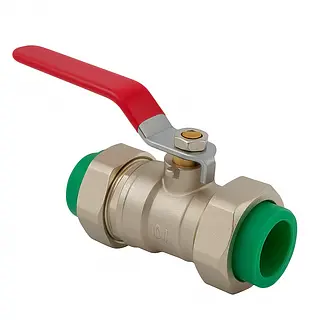 Válvula Bola Con Adaptador Polipropileno Fusión/Latón