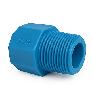 Macho Polipropileno Fusión- Conexión Resistente