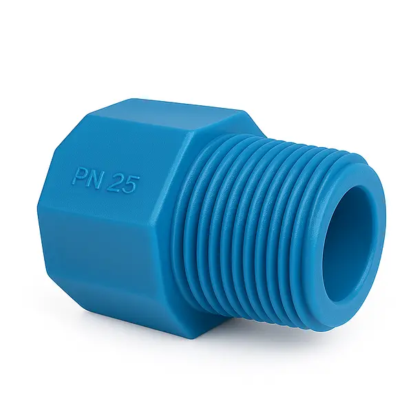Macho Polipropileno Fusión- Conexión Resistente