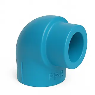 Codo Hembra Macho Polipropileno Fusión