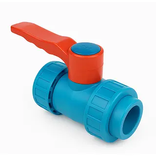 Válvula Bola Universal Polipropileno Fusión Fluido Caliente